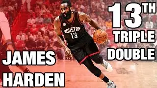 James Harden 13th Triple Double | 40 Pts, 12 Ast, 12 Reb | 01.17.17