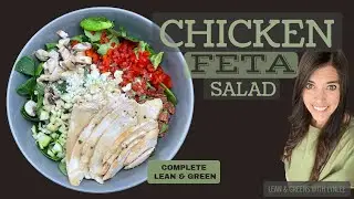 Optavia / Lean and Greens / Chicken Feta Salad