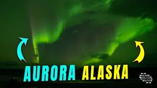 Mesmerizing Footage of the Aurora Over Alaska