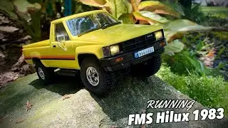 RC Running 🚗💨 เข้ารถเข้าป่า !! FMS Hilux 1983 [Uncut]