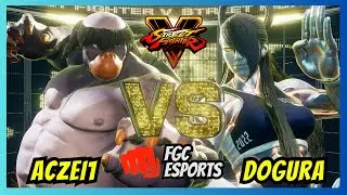 SFV Champion Edition 🔥 Aczei1 [Honda] vs Dogura [Seth] 🔥 FGC eSports
