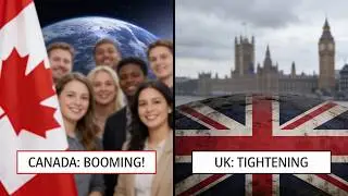 Big Immigration Moves:  Canada Boosts PR Invitations While UK Tightens Path to Settlement.