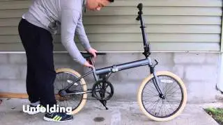 Retrospec Bicycles Speck Folding Single-Speed Bicycle - How to Fold and Unfold