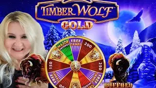 TWO-FER PRICE OF ONE💥Timber Wolf Gold Slot Machine + Buffalo Gold Revolution