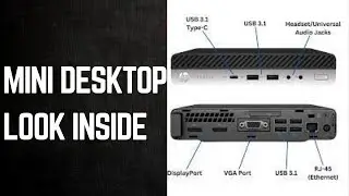 HP ProDesk 600 G5 Mini Desktop look inside