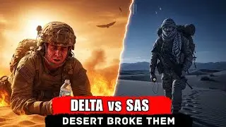 US Delta Force vs British SAS in Desert Survival &mdash; Only One Team Made It Out 😱