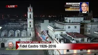 Miami-Dade mayor Carlos Gimenez talks about the death of Fidel Castro