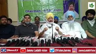 Press Conference of ALL J&K TRANSPORT WELFARE ASSOCIATION  in Press Club, Jammu