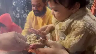 हमारी मिन्नी की पहली लोहड़ी 🔥और मैंने बनाई पालक पनीर 😋