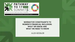 Normative constraints to women&rsquo;s financial Inclusion: What we know and what we need to know