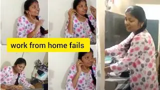 Funny Work From Home Fails |work from home With mother | #workfromhome #teamcalls #workfromanywhere