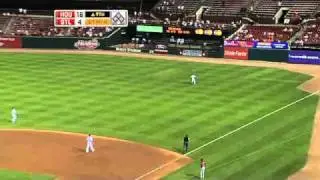 Miles pitches the ninth