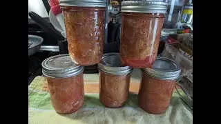 Stewed rhubarb