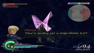 Milliardo Peacecraft (in Gundam Mk2 Titans) Z Gundam Enemy License Mission - 7'50.73