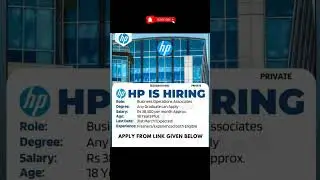 jobs in HP ll jobs in Hyderabad 2023