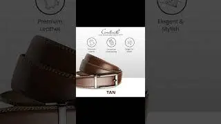 Leather Belt for Men ||  Adjustable Autolock Buckle || Oxanefashion