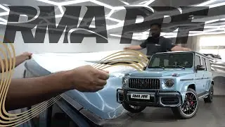 Mercedes G63 2024 China Blue | PPF Installation | RMA PPF | 4 Wheel Drive | Luxury Cars | Dubai UAE