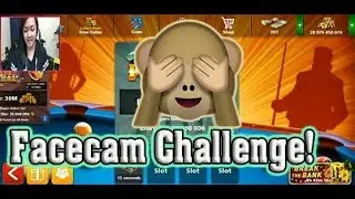 8 Ball Pool- FACECAM CHALLENGE FOR THE FIRST TIME EVER!!!