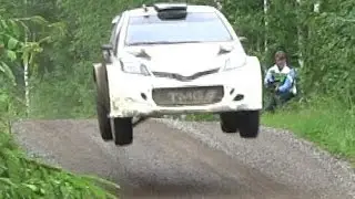 First Toyota YARIS WRC - test in Finland 2015