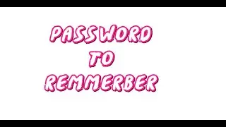 password to remerber-white hat junoir