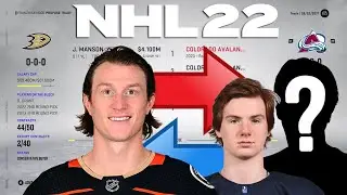 NHL 22 - JOSH MANSON TO COLORADO TRADE SIMULATION