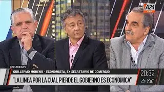 Guillermo Moreno y Ricardo Lopez Murphy con Rolando Graña - GPS - A24 - 26/09/21