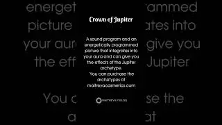 🌟 Crown of Jupiter - Energetically Programmed Archetype [Premium Field]