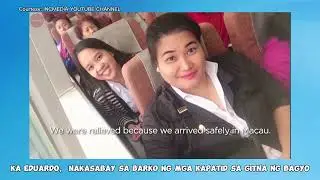 KA EDUARDO MANALO, NAKASABAY SA BARKO NG MGA KAPATID SA GITNA NG BAGYO