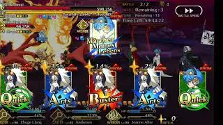 FGO Rashoumon 2BP (1Mil HP) clear without Damage Boost CE