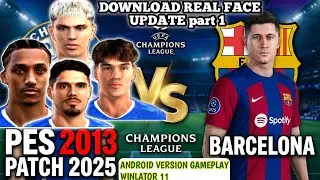 PES 2013 ANDROID🔥  UPDATE FACE GARNACHO AND MORE | part 1 chelsea squad