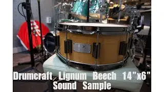 DrumCraft Lignum Beech Snare Drum 14