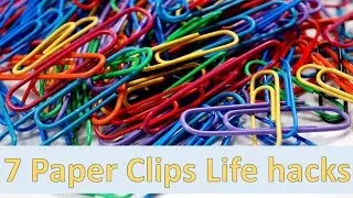 7 Awesome Life hacks With Paper Clips