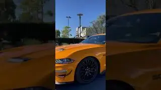 Orange Fury Ford Mustang GT #shorts