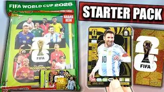 NEW WORLD CUP 2026 STARTER PACK OPENING | Panini Adrenalyn XL World Cup Collection | Golden Baller
