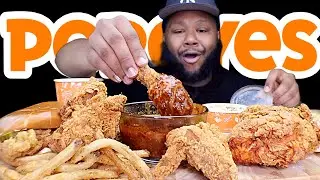 Popeyes Chicken Mukbang