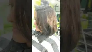 A-line bob hair cut for girls #haircut #fouryou #hairstyle #bobhair #trendingshorts