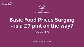 Basic food prices surging - is a &pound;7 pint on the way?