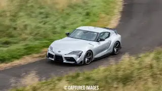 Toyota GR Supra on Forrestburn Hillclimb Course