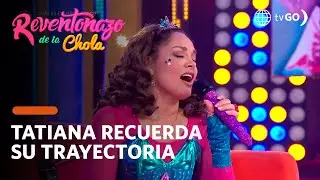 El Reventonazo de la Chola: Tatiana visitó el set y conoció a sus dobles