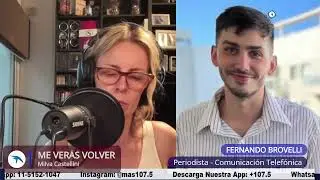 #MeVerasVolver| Milva Castellini habla con Fernando Brovelli sobre las sesiones extraordinaria