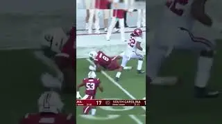 Najee Harris Hurdle Game #alabama #collegefootball #southcarolina