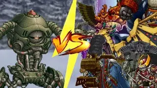 Metal slug attack - Super Crablops vs top boss unites (MSA)