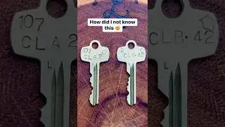 Use nail polish to know which key goes where 🔑 #diy #keys #nailpolish #wood #cuttingboard