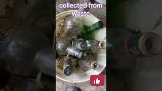 best from waste- reuse of whiskey bottle | #shorts #diy