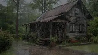 Steady rain noise gives nervous system deep sleep support creating strong morning freshness