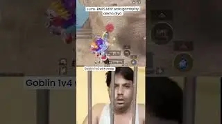 Goblin 1v4 With Nade🥶●#bmps2024 #funnymemes #comedyshort #comedyvideo#1v4#nade#goblin#godlin #gaming