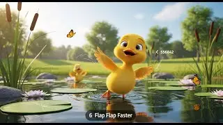 Ducky Wings Go Flap, Flap, Flap! | Fun Action Rhyme for Kids | Nursery Rhymes & Songs for Children