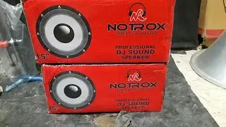 notrox 15inches 400w speaker review #video