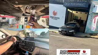 BMW 320i C DOWNPIPE E DIFUSOR DPW FULL INOX 304, ACELERANDO FORTE C BARULHO DA TURBINA -NA PRÁTICA!!