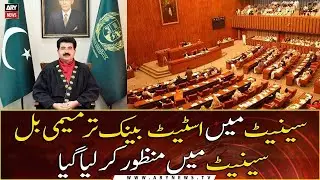 Senate passes SBP Amendment Bill amid ruckus